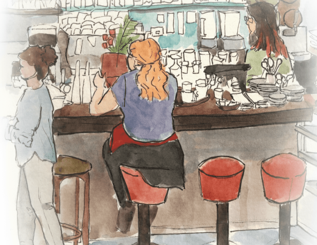 Menu illustration